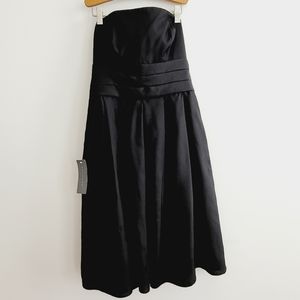 New with tags Ann Taylor strapless silk little black dress